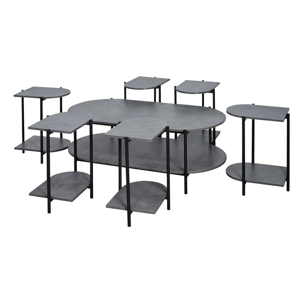 طقم طاولات خدمة 7 قطع