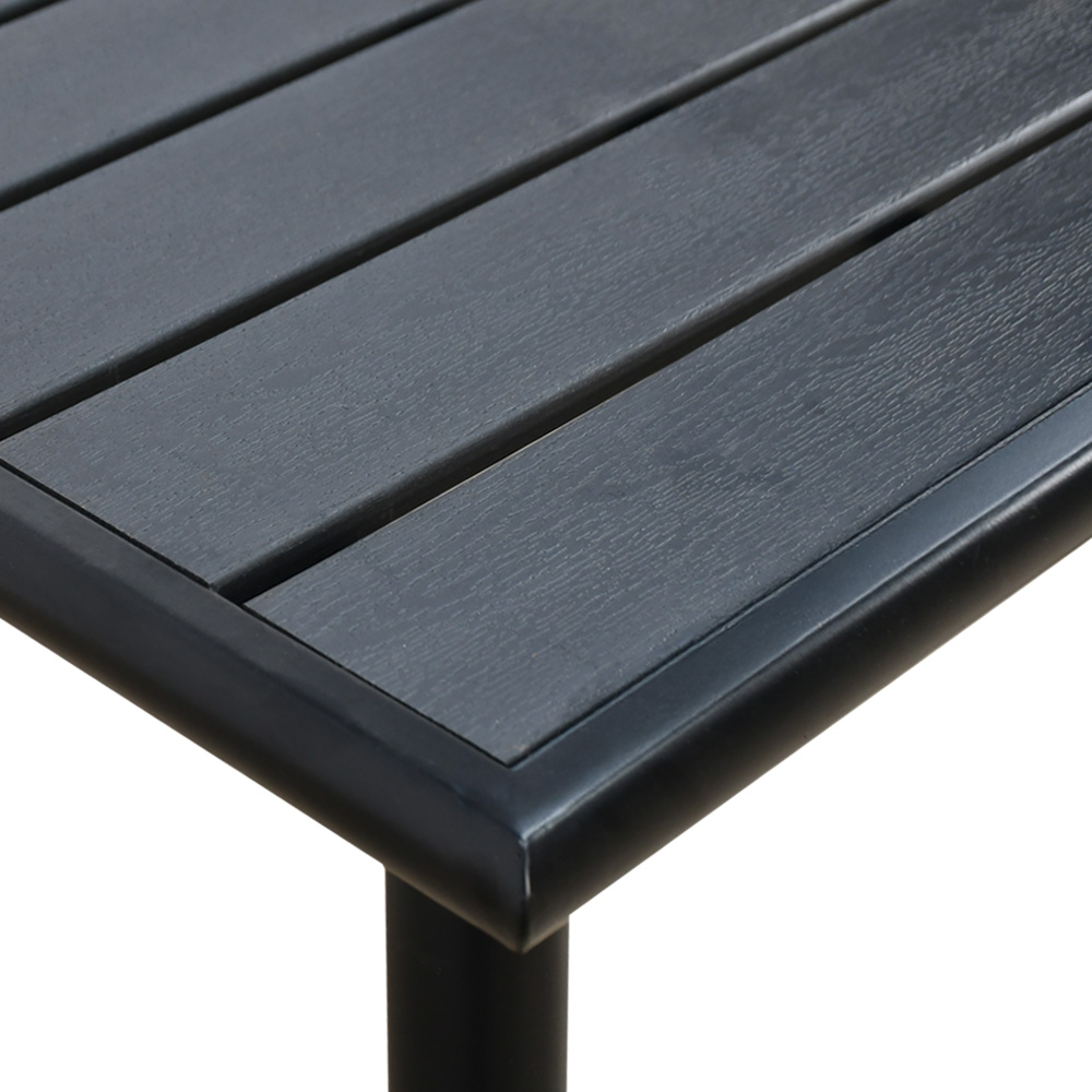 طاولة مفردة بأرجل معدنية