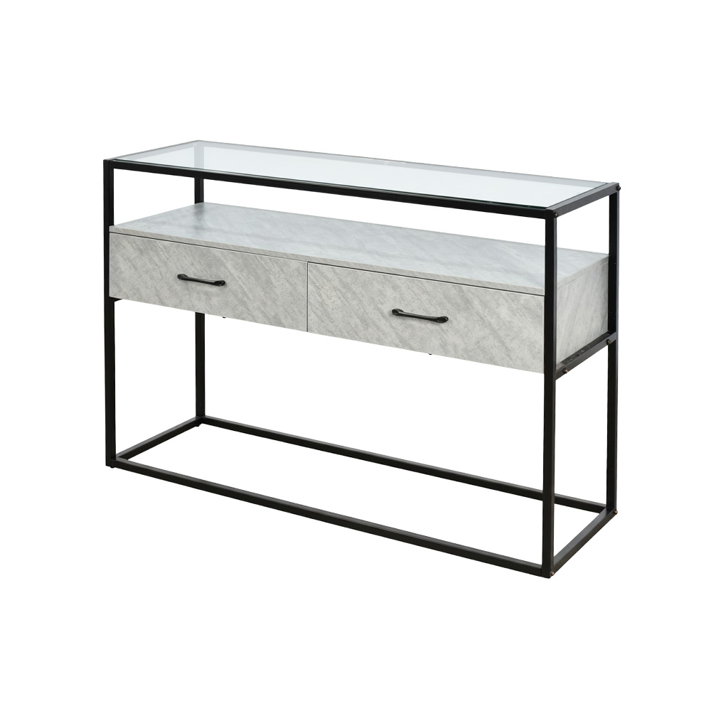 مدخل استقبال زجاجي معدني