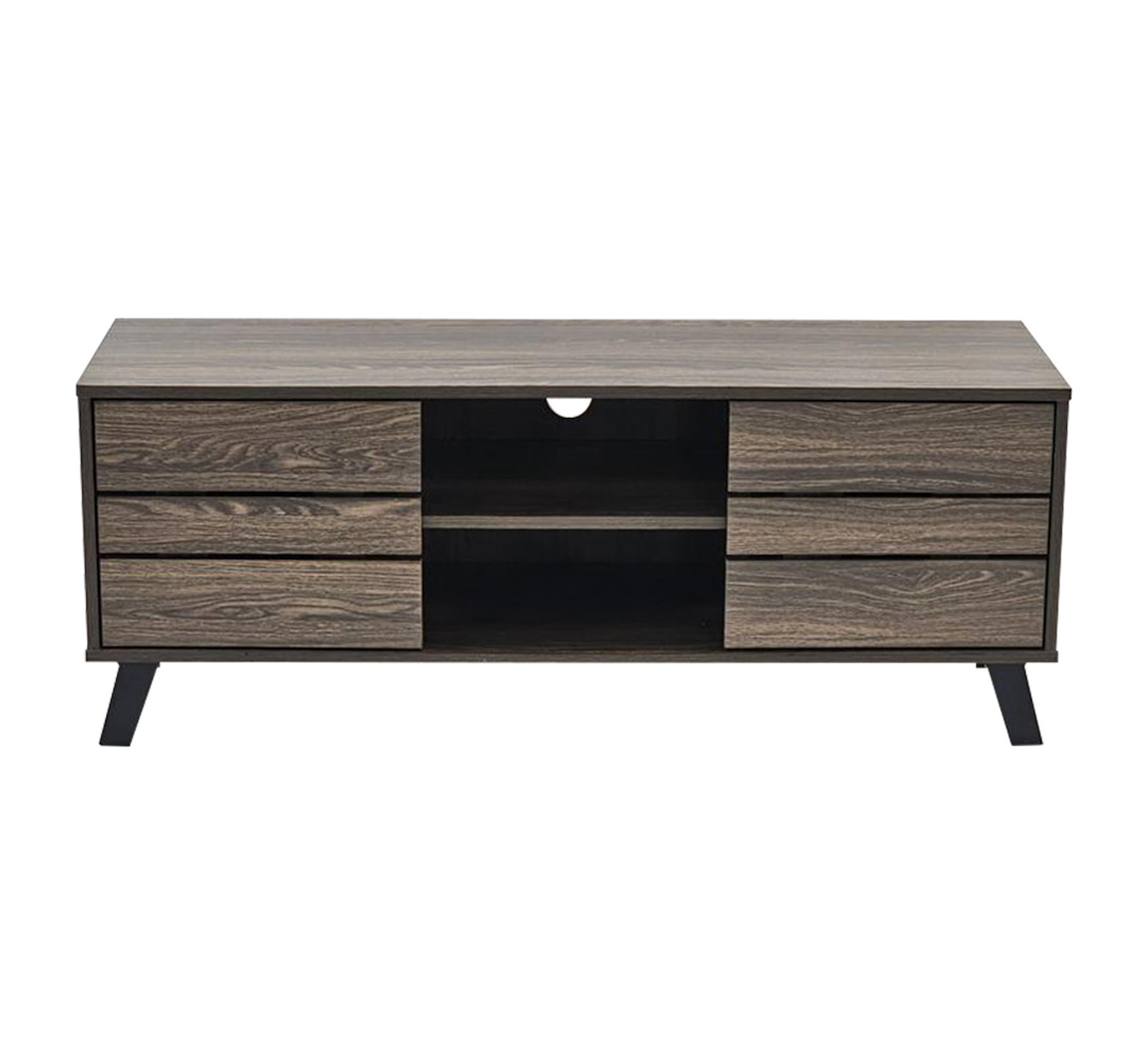 وحدة تلفاز خشبية مودرن