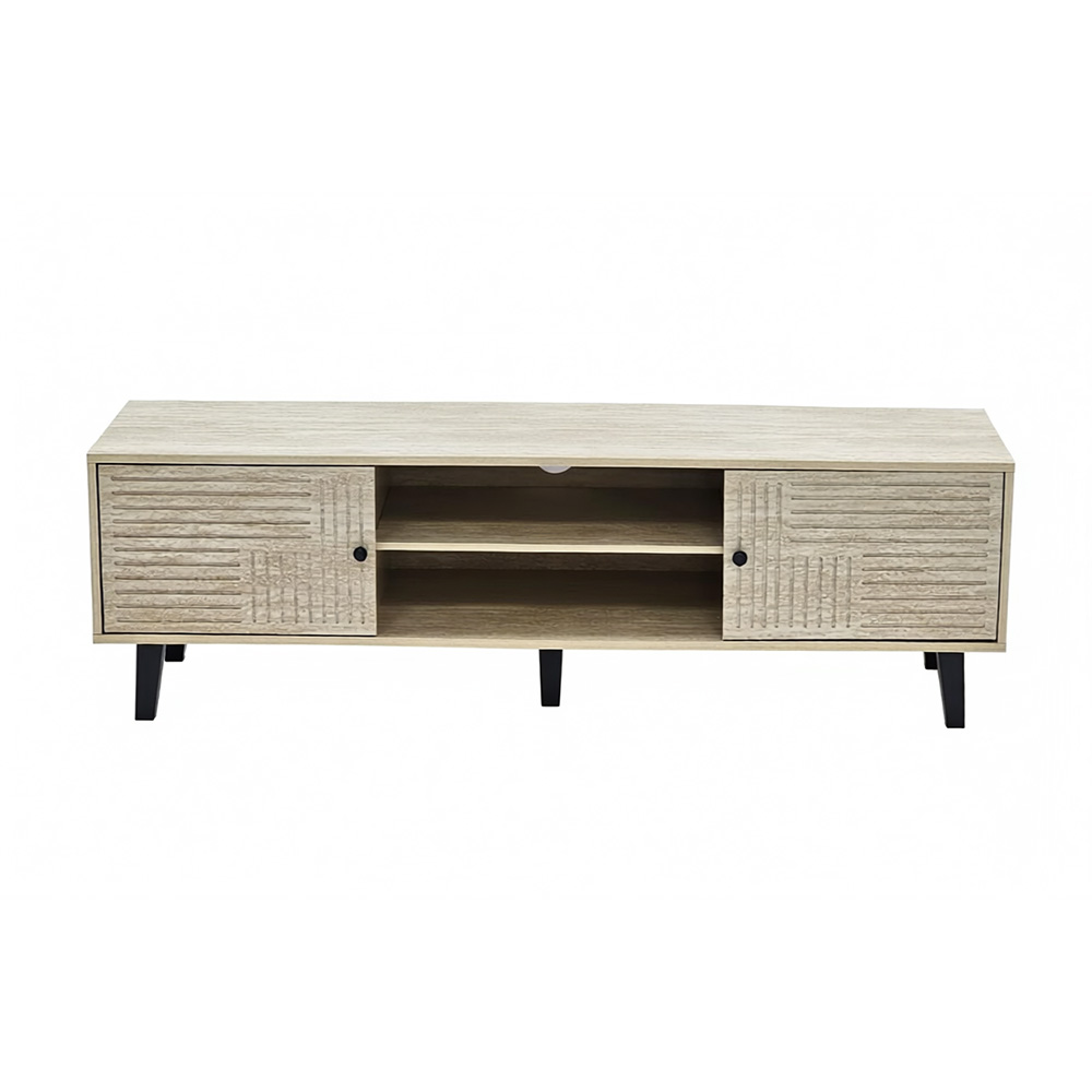 وحدة تلفاز خشبية مودرن