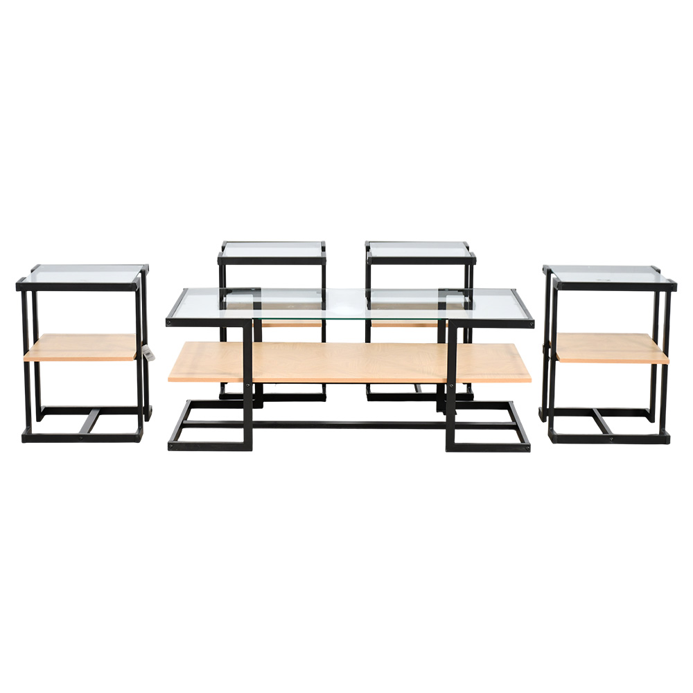 طاولات خدمة 5 قطع