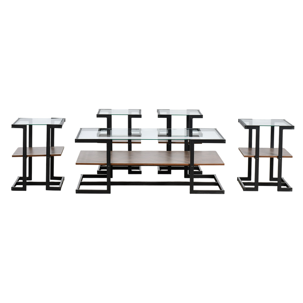 طاولات خدمة 5 قطع