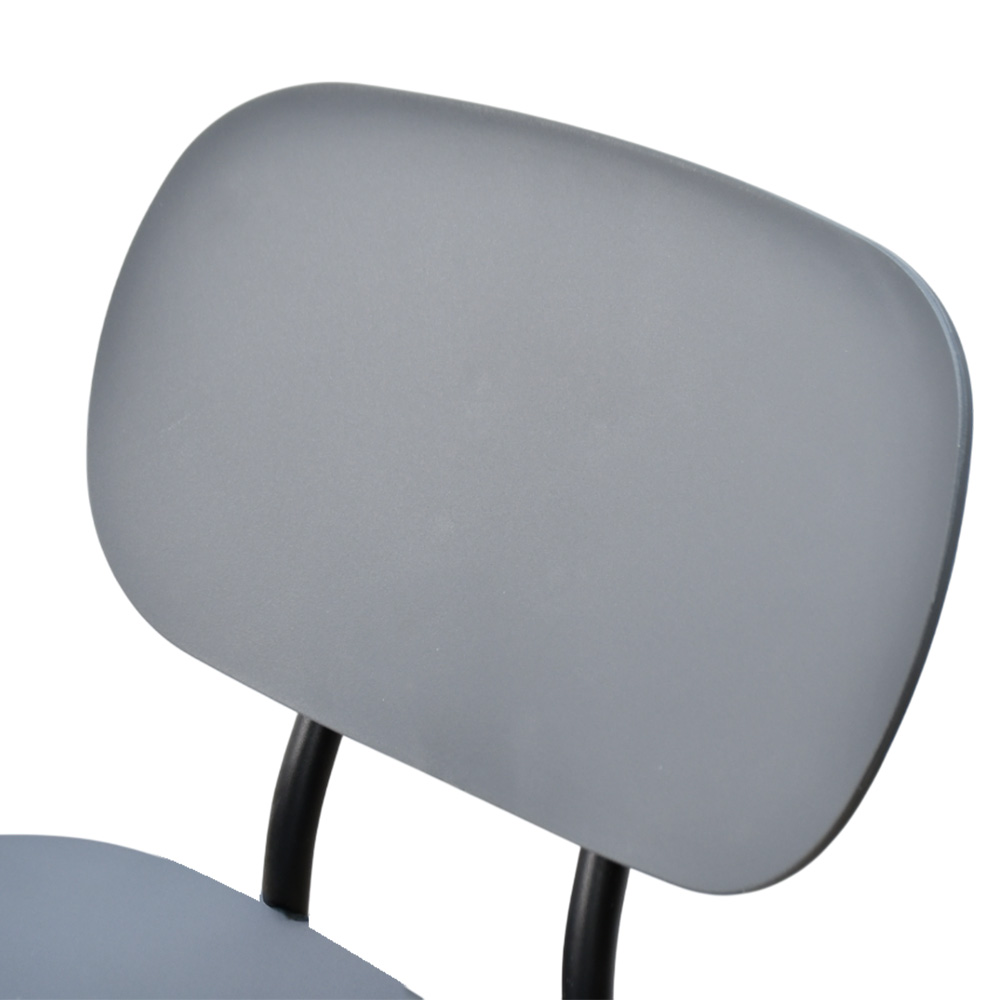 كرسي بار رمادي