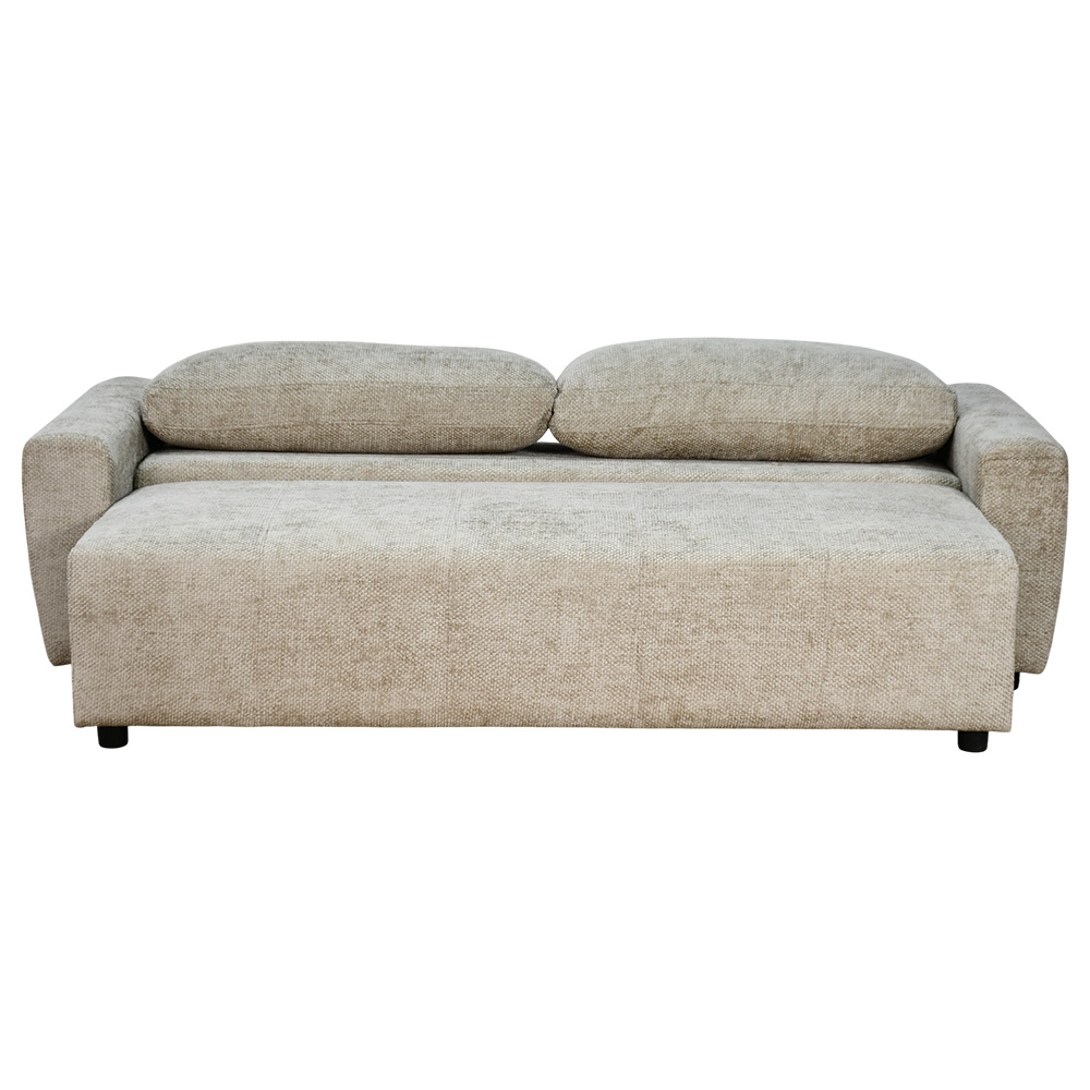 كنبة 3 مقاعد قابلة للتعديل الي سرير بيج