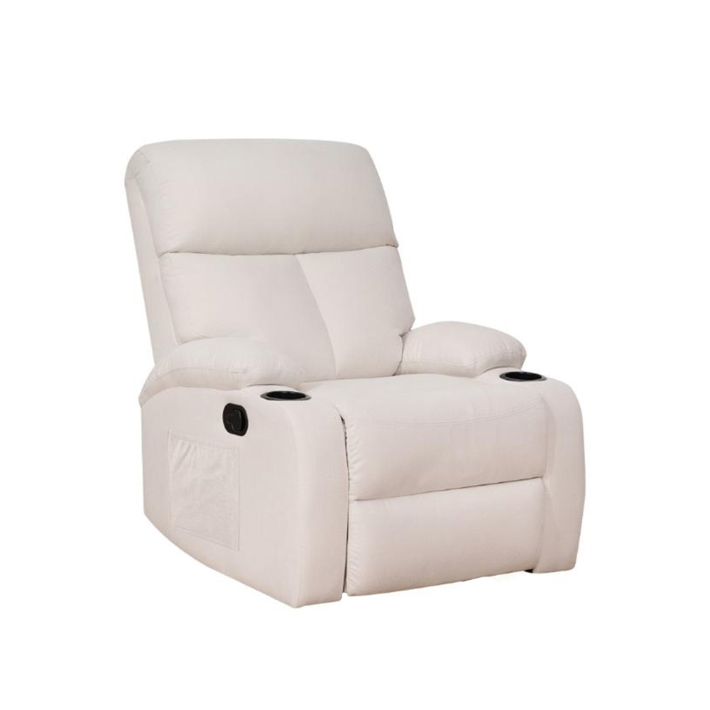 كرسي استرخاء هزاز دوار قماشي عصري