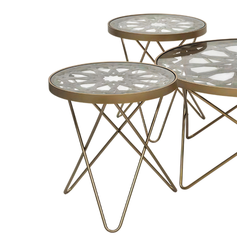 طقم طاولات خدمة 5 قطع