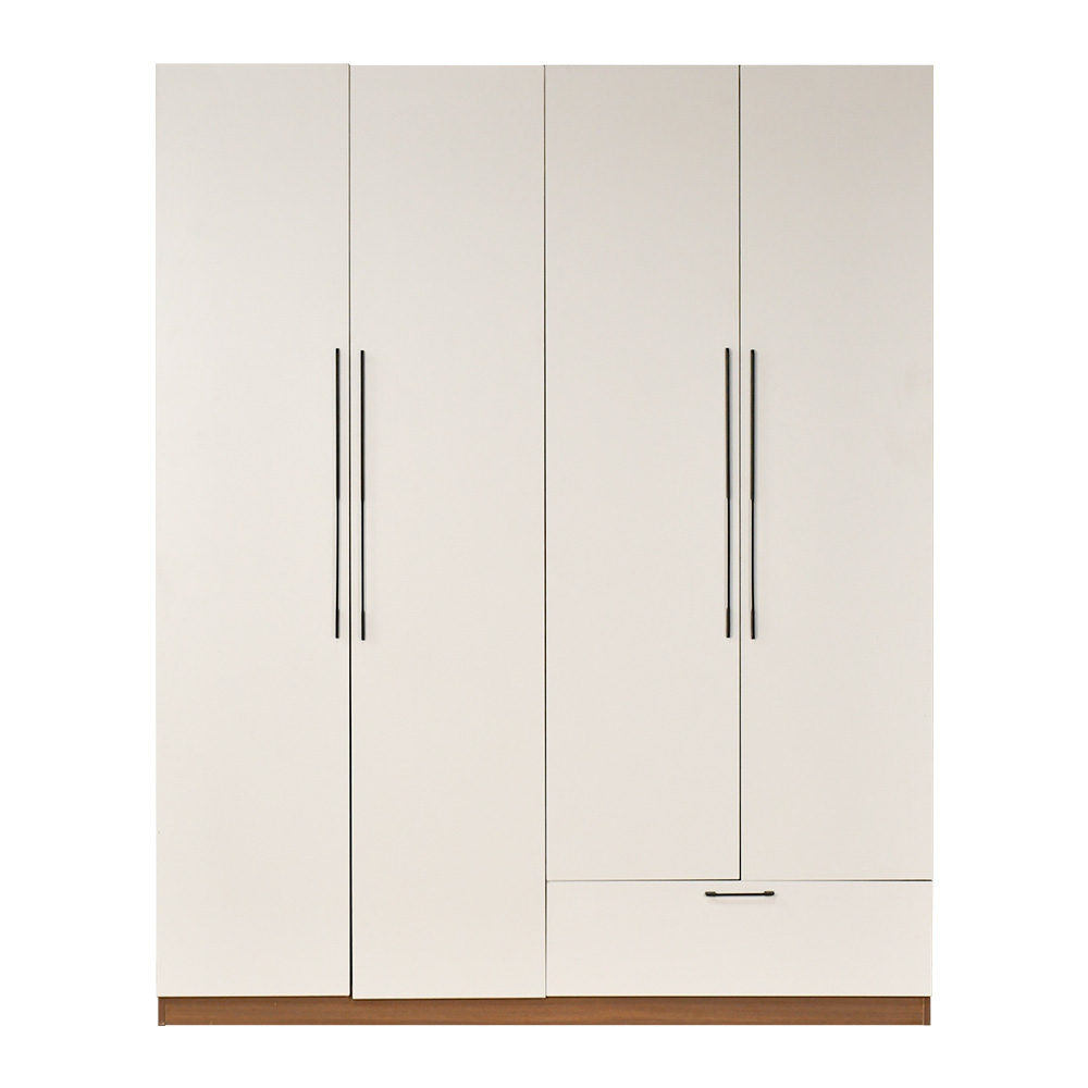 دولاب ملابس خشبي مودرن 4 باب