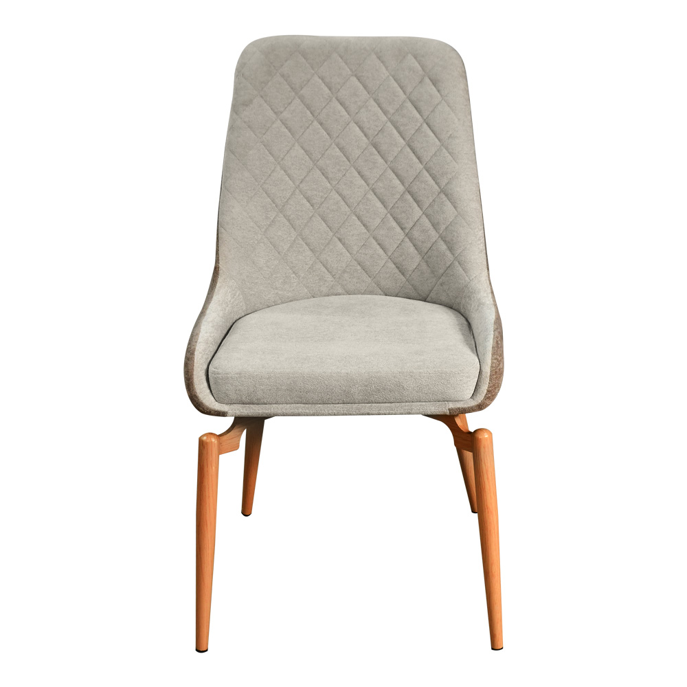 طاولة طعام خشب بأرجل معدنية