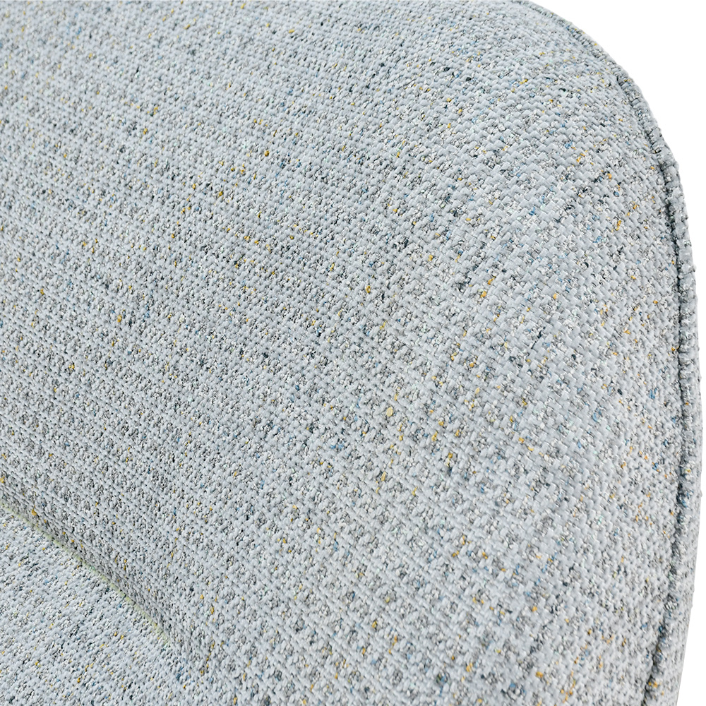 كرسي استرخاء فخم هزاز دوار قماشي - تفاصيل مميزة