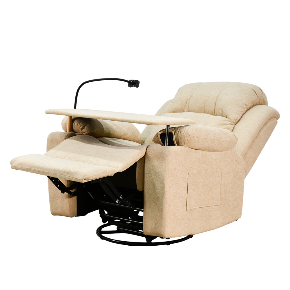 كرسي راحة مع طاولة جانبية