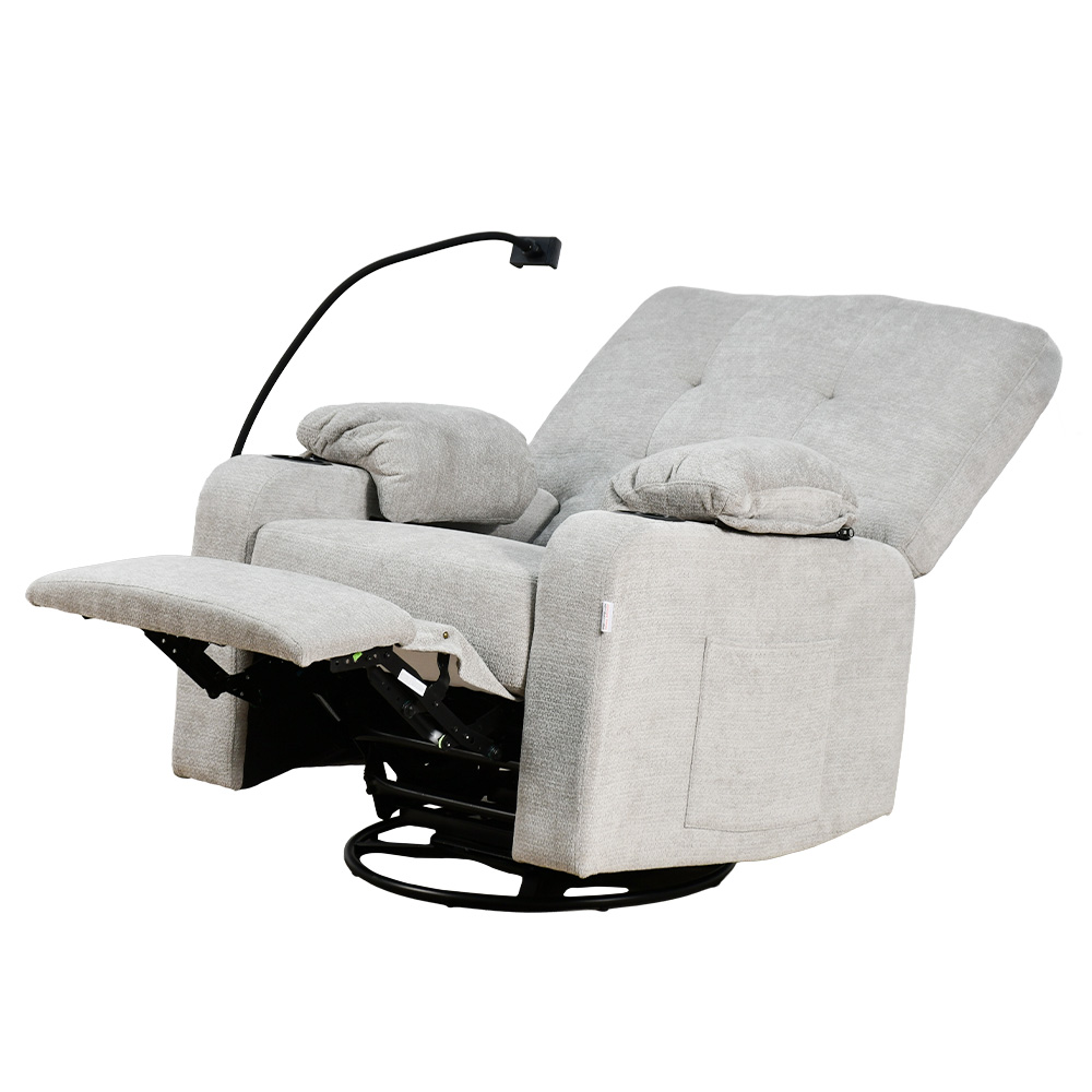 كرسي استرخاء فخم هزاز دوار