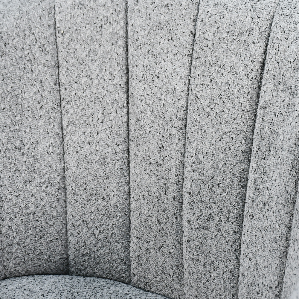 كرسي بار عصري قماش باللون الرمادي