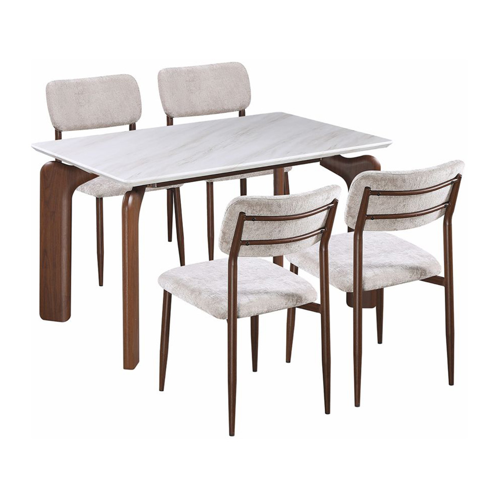 طاولة طعام رخام مودرن