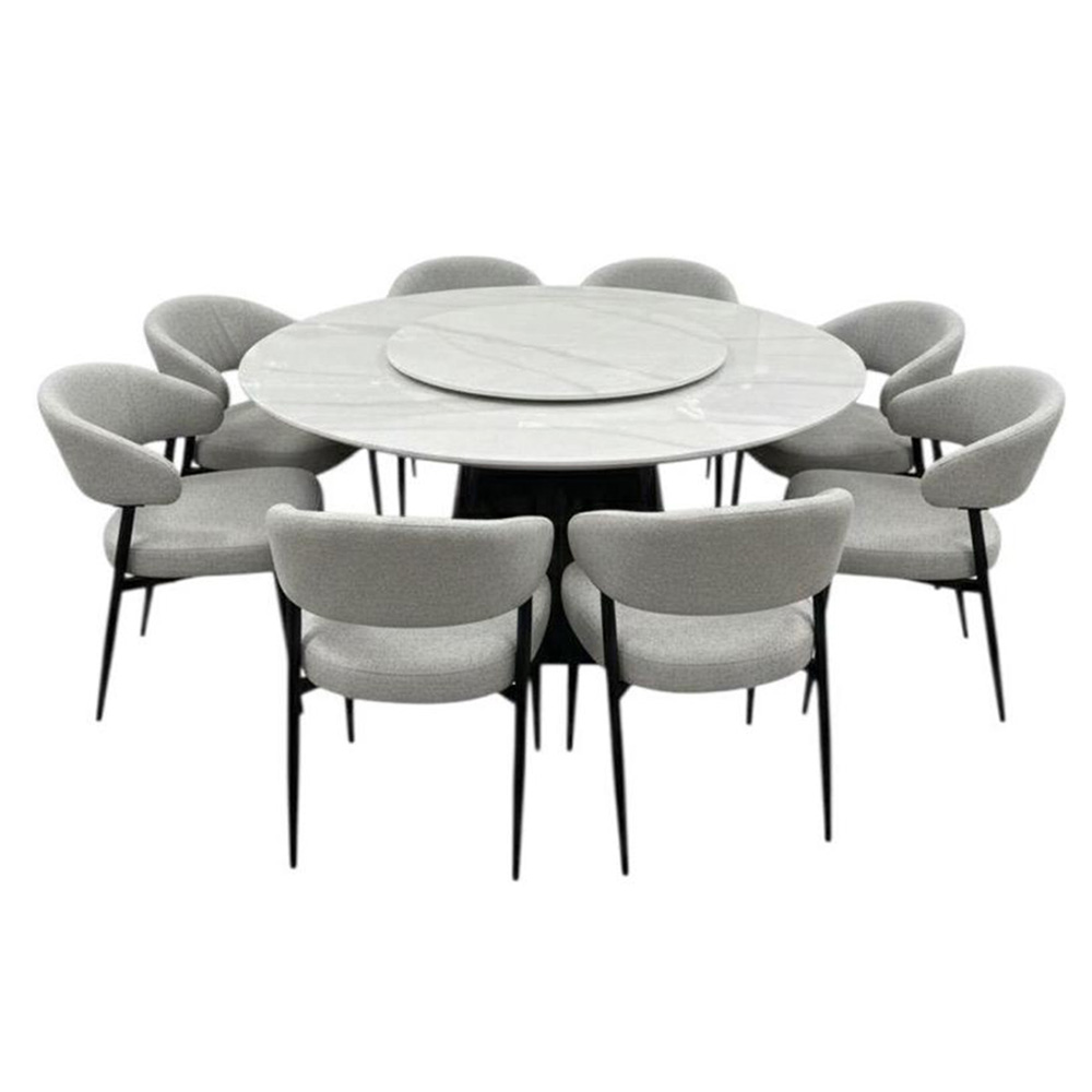 طاولة طعام فاخرة مع 8 كراسي