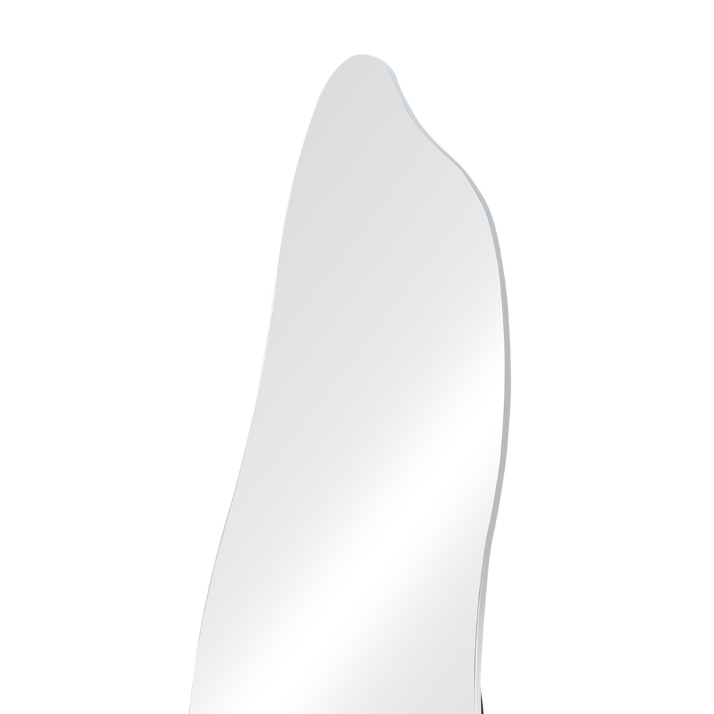 مرآة مودرن استاند معدني أسود