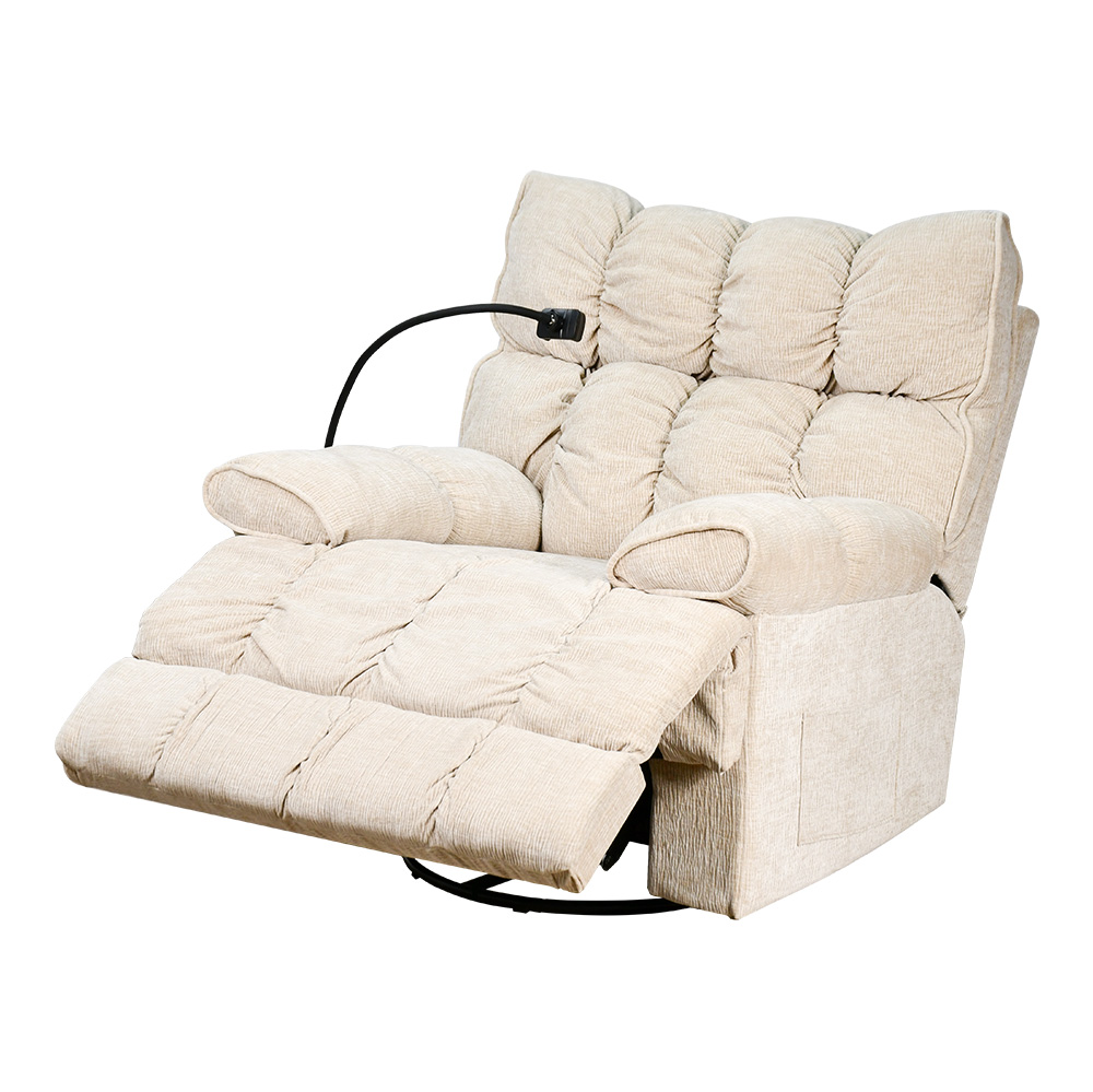 كرسي استرخاء فخم هزاز دوار