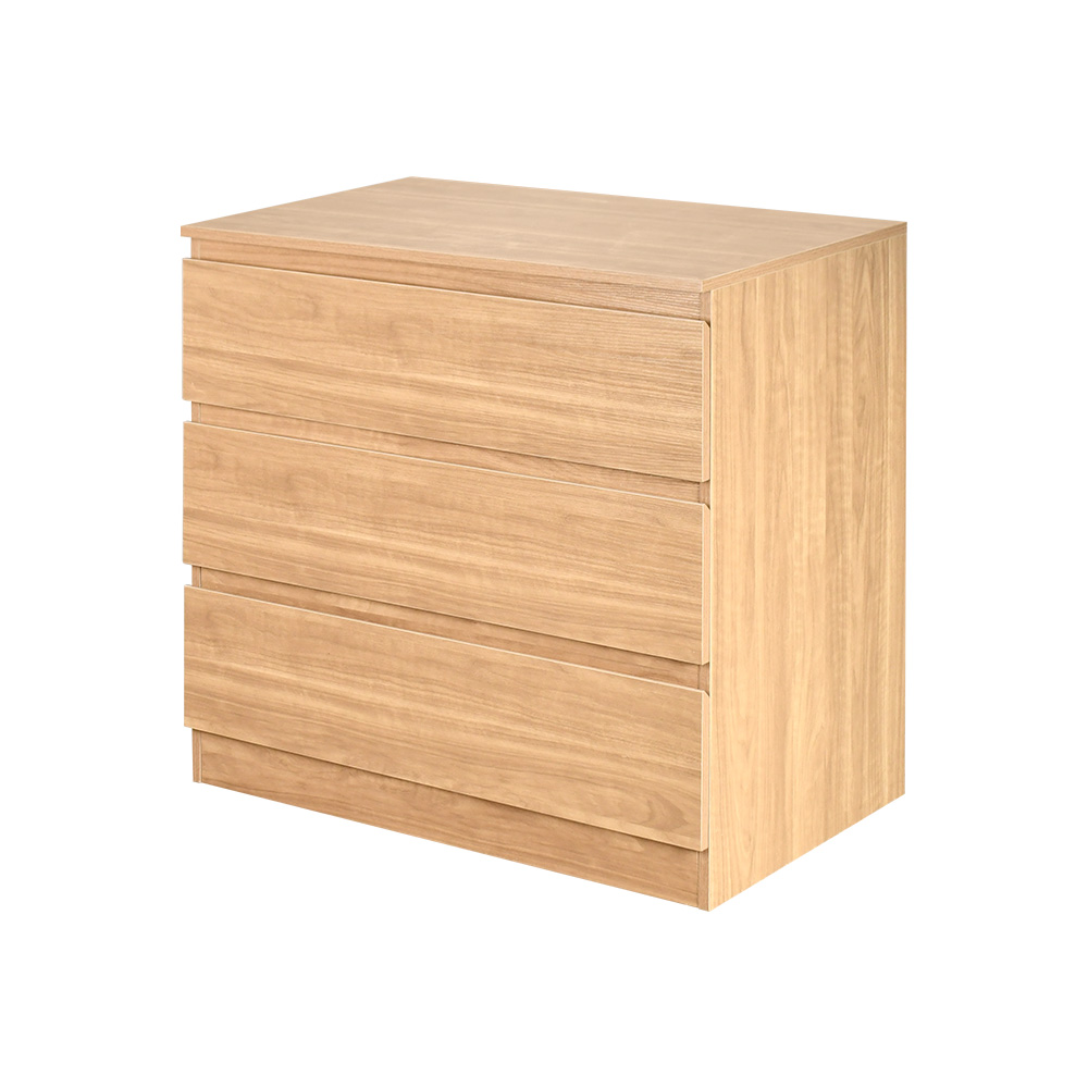 خزانة خشب بثلاث أدراج