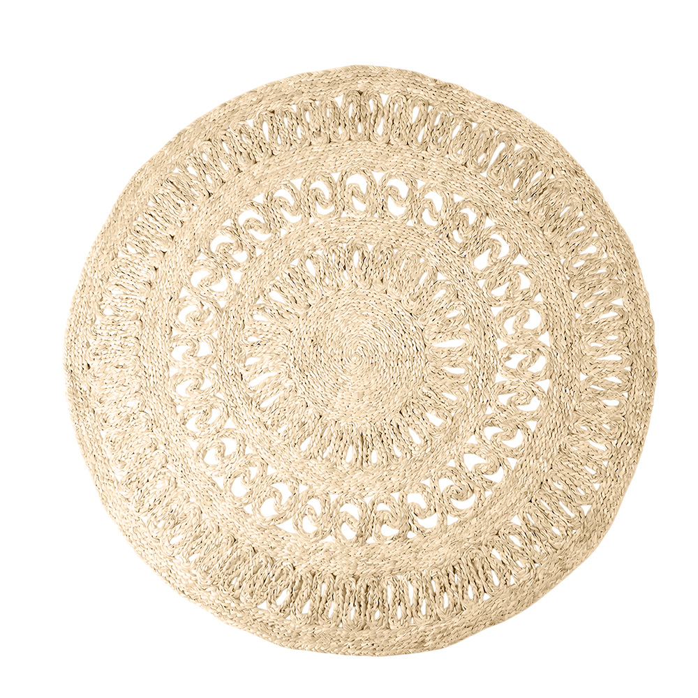 سجادة خوص مضفرة