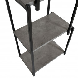 استند رفوف خشب هيكل معدني استند رفوف خشب هيكل معدني