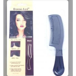 Magic comb to hide gray hair black