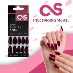 اظافر- برفيشنال لاصقة احمر غامق CS-NT3