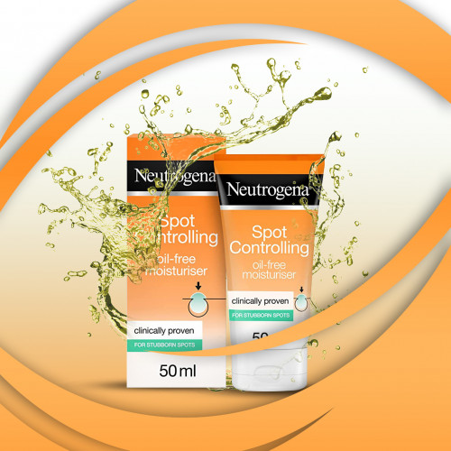 نيتروجينا مقشر للوجه دون زيوت للتخفيف من البقع 150مل