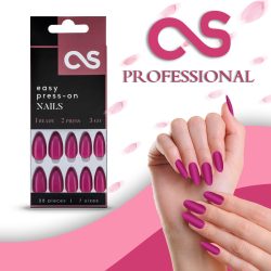 Easy-to-stick nails, dark pink CS-NT7 