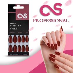 Easy-to-stick nails, Red CS-NT5 