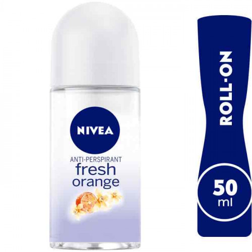نيفيا مزيل عرق نسائي رول-اون برائحة برتقال المنعش - 50 مل