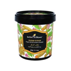 Garden Oleans Sugar Scrub with Argan Oil and Turmeric Powder - 600 grams