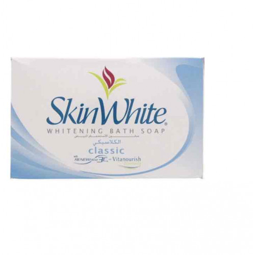 سكين وايت صابون الاستحمام المبيض الكلاسيكي 135جم
