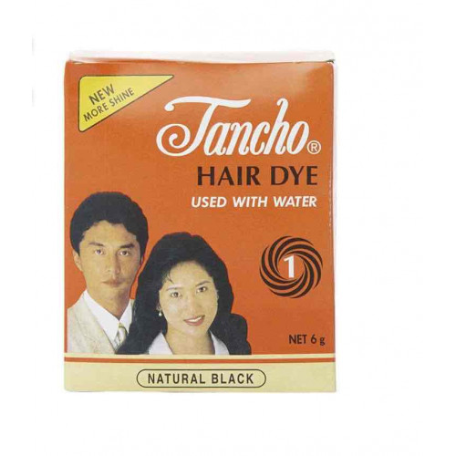 تانشو صبغات الشعر أسود 6جم