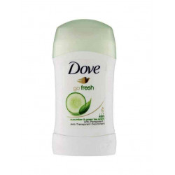 دوف لوح مزيل العرق بالخيار والشاي الأخضر أبيض وأخضر 40جم