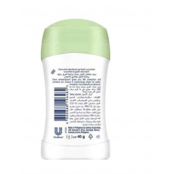 دوف لوح مزيل العرق بالخيار والشاي الأخضر أبيض وأخضر 40جم