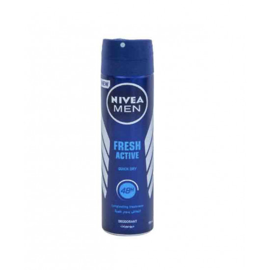 نيفيا مزيل العرق فريش اكتيف سريع الجفاف للرجال 150 مل