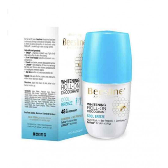 بيزلين مزيل عرق ببلية كول بريز لتفتيح البشرة أبيض/ أزرق 50مل