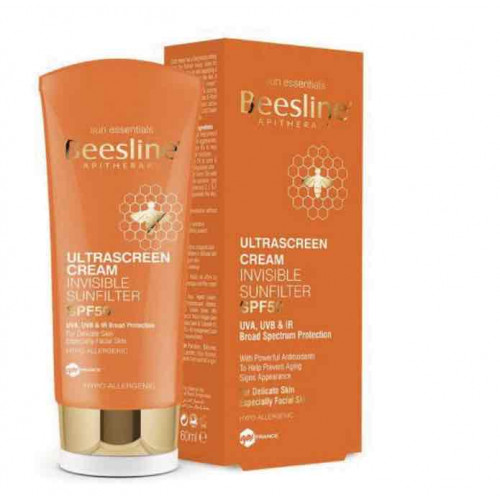 واقي شمس بيزلين كريم ألترا سكرين حاجب شفاف للشمس 60مل