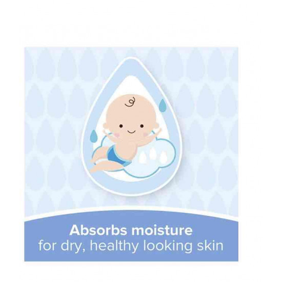 جونسون بودرة الأطفال مريحة مع نضارة جافة تدوم طويلاً وراحة للبشرة - 100 جرام