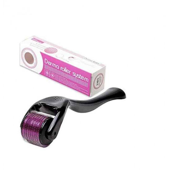 ديرما رولر 540 إبرة مقاس 2.5 مم لإزالة السيلوليت وندبات حب الشباب وآثار الجروح العميقة أسود 2.5مم