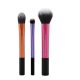 Essential Makeup Brush Set Stay In Place Pink/Purple/Gold