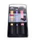 Essential Makeup Brush Set Stay In Place Pink/Purple/Gold