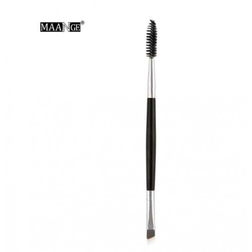 فرشاة الحواجب مزدوجة الجوانب لتحديد الحواجب أسود/فضي