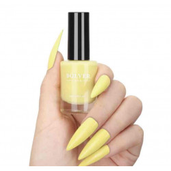مناكير أصفر ليموني فاتح بولفير - BOLVER  لامع - 605-01,