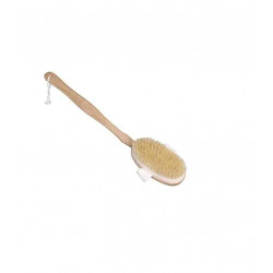 فرشاة حمام خشبية بني One Size