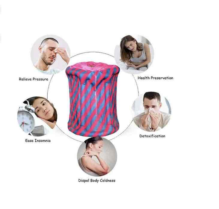 ساونا البخار المنزلية المحمولة 51سم