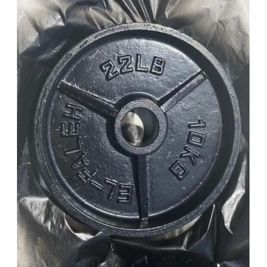  طارات اثقال 10kg ( مجدده)