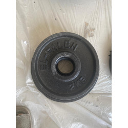  طارات اثقال 2kg ( مجدده)
