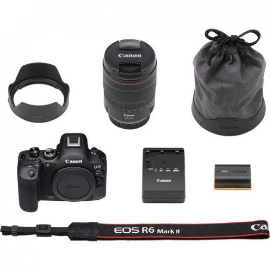 Canon EOS R6 Mark II Mirrorless Camera with 24-105mm f/4 Lens