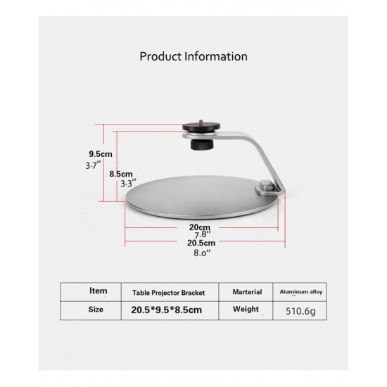 Liboer Table Projector Bracket Liboer Table Projector Bracket